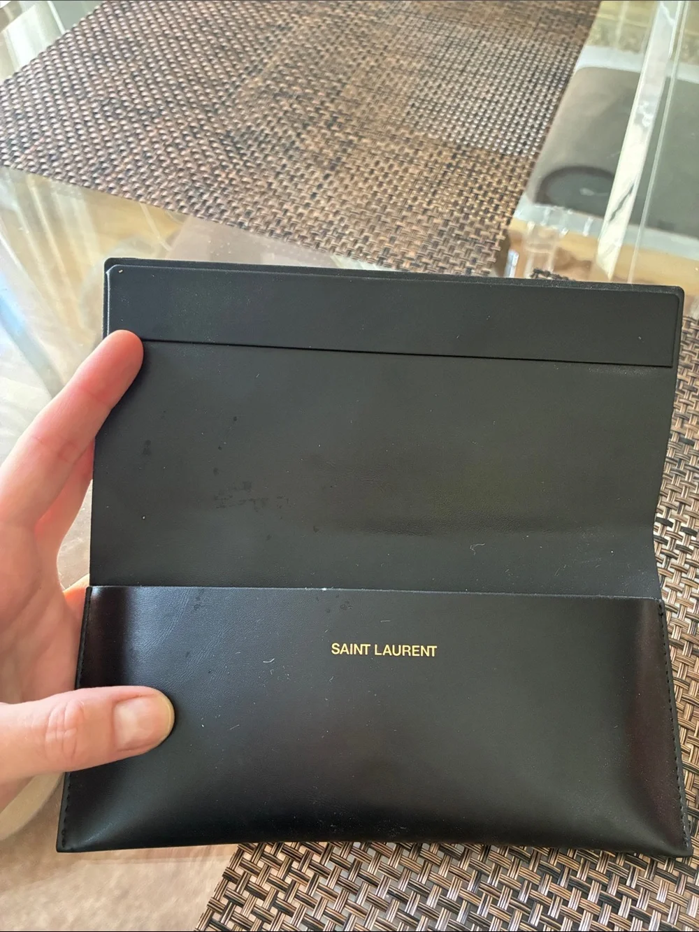 Saint Laurent sleek black